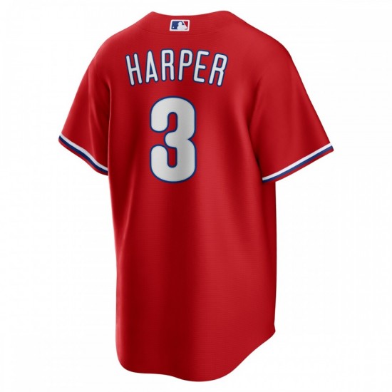 Bryce Harper Philadelphia Phillies Nike Alternate Replica Player Name Jersey - Red