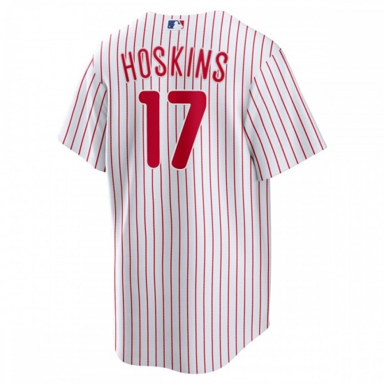 Rhys Hoskins Philadelphia Phillies Nike Home Replica Player Name Jersey - White