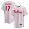 Rhys Hoskins Philadelphia Phillies Nike Home Replica Player Name Jersey - White