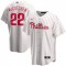 Men's Philadelphia Phillies Andrew McCutchen #22 Nike White&Red Home 2020 Jersey