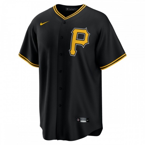 Pittsburgh Pirates Nike Alternate Replica Team Jersey - Black