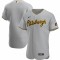 Pittsburgh Pirates Nike Road Authentic Team Jersey - Gray