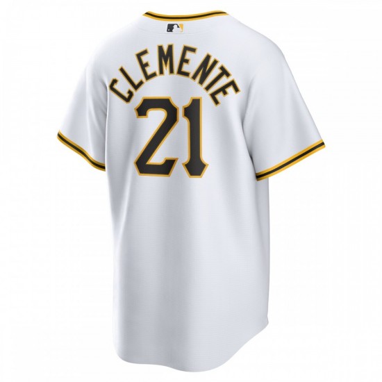 Roberto Clemente Pittsburgh Pirates Nike Home Replica Player Name Jersey - White