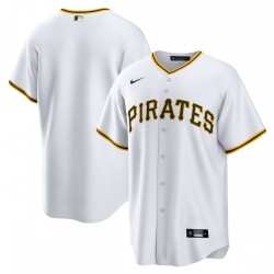 Pittsburgh Pirates Nike Home Blank Replica Jersey - White