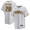 José Azocar San Diego Padres Nike Home  Replica Player Jersey - White