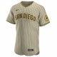 Manny Machado San Diego Padres Nike Alternate Authentic Player Jersey - Tan/Brown