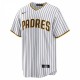 San Diego Padres Nike Home Replica Team Jersey - White