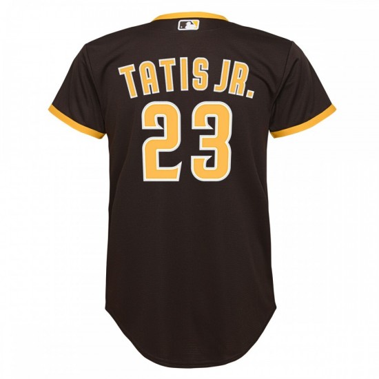 Fernando Tatis Jr. San Diego Padres Nike Youth Alternate Replica Player Jersey - Brown