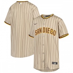 San Diego Padres Nike Youth Alternate Replica Team Jersey - Sand/Brown