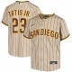 Fernando Tatis Jr. San Diego Padres Nike Youth Alternate Replica Player Jersey - Tan