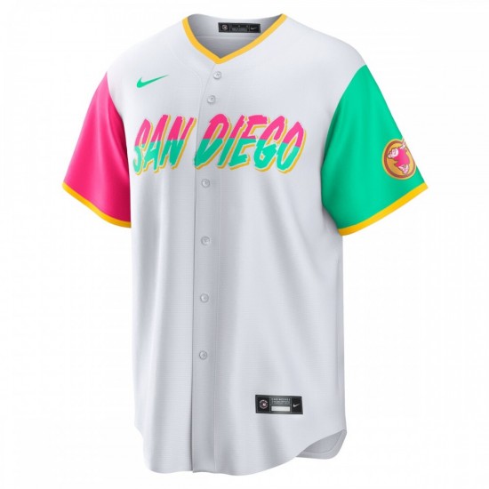 San Diego Padres Nike 2022 City Connect Replica Team Jersey - White