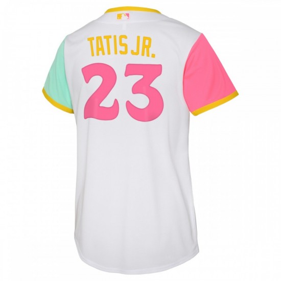 Fernando Tatis Jr. San Diego Padres Nike Youth 2022 City Connect Replica Player Jersey - White