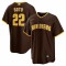 Juan Soto San Diego Padres Nike Road Replica Player Jersey - Brown