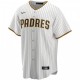 Men's San Diego Padres Fernando Tatís Jr. #23 Nike White&Brown Home 2020 Jersey