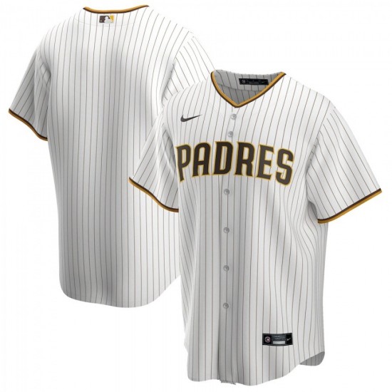 Men's San Diego Padres Nike White&Brown Home 2020 Jersey