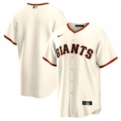 San Francisco Giants Nike Home Replica Team Jersey - Cream