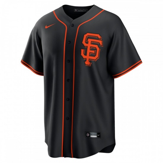 Brandon Crawford San Francisco Giants Nike Alternate Replica Player Name Jersey - Black