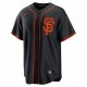 Brandon Crawford San Francisco Giants Nike Alternate Replica Player Name Jersey - Black