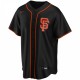 San Francisco Giants Nike Youth Alternate Replica Team Jersey - Black