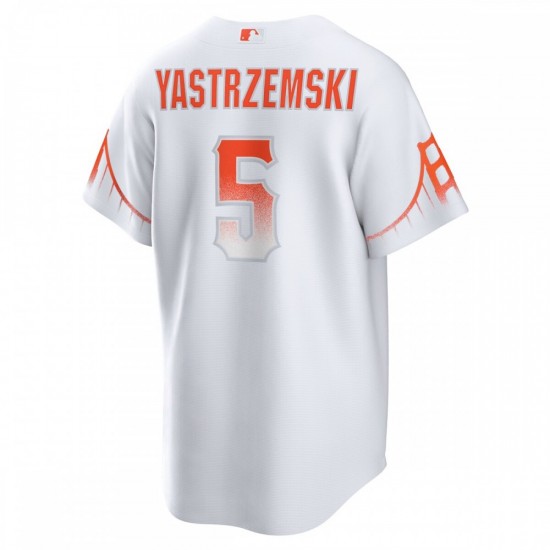 Mike Yastrzemski San Francisco Giants Nike 2021 City Connect Replica Player Jersey - White