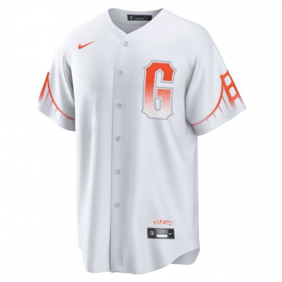 Mike Yastrzemski San Francisco Giants Nike 2021 City Connect Replica Player Jersey - White