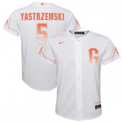 Mike Yastrzemski San Francisco Giants Nike Youth City Connect Replica Player Jersey - White