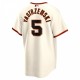 Mike Yastrzemski San Francisco Giants Nike Home Replica Player Jersey - Cream