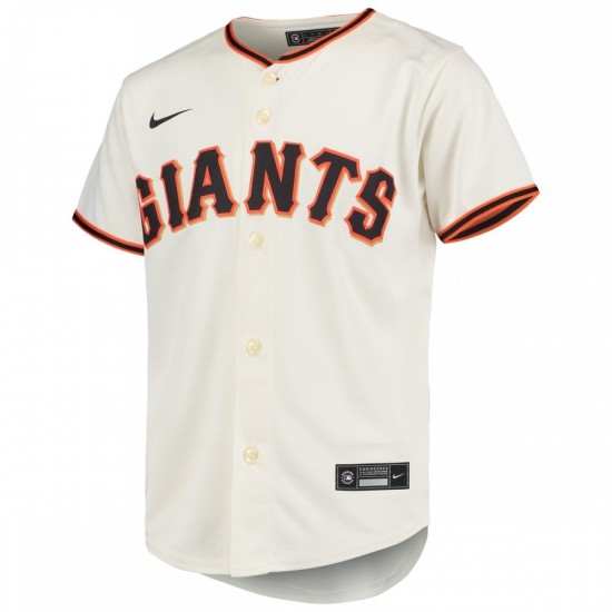 Brandon Crawford San Francisco Giants Nike Youth Alternate Replica Player Jersey - Cream