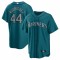 Julio Rodriguez Seattle Mariners Nike Official Replica Player Jersey - Aqua