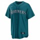 Julio Rodriguez Seattle Mariners Nike Official Replica Player Jersey - Aqua