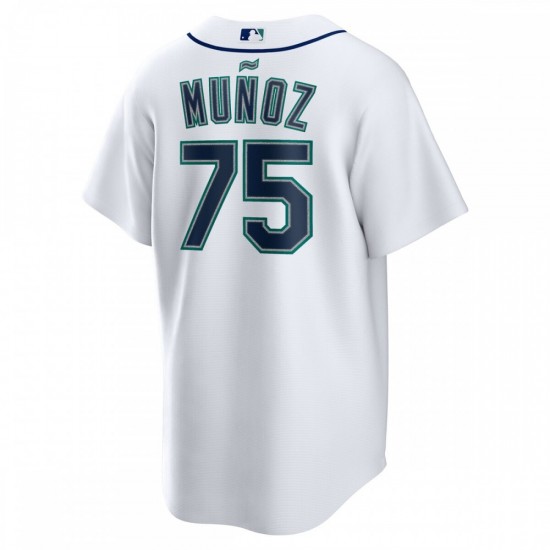 Andrés Muñoz Seattle Mariners Nike Home  Replica Player Jersey - White