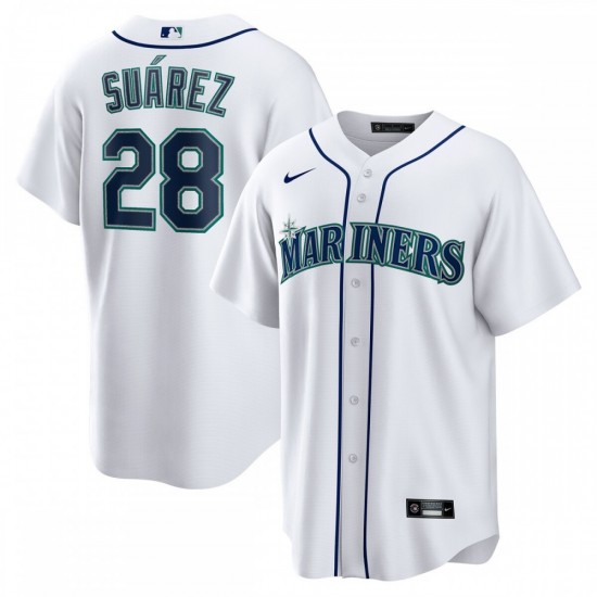 Eugenio Suárez Seattle Mariners Nike Home  Replica Player Jersey - White