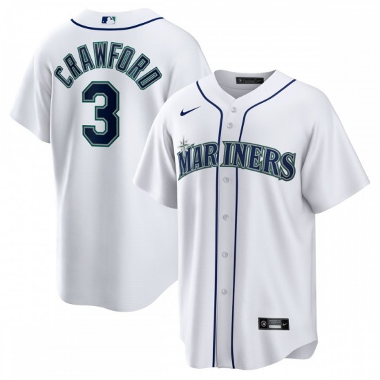 JP Crawford Seattle Mariners Nike Home Replica Jersey - White