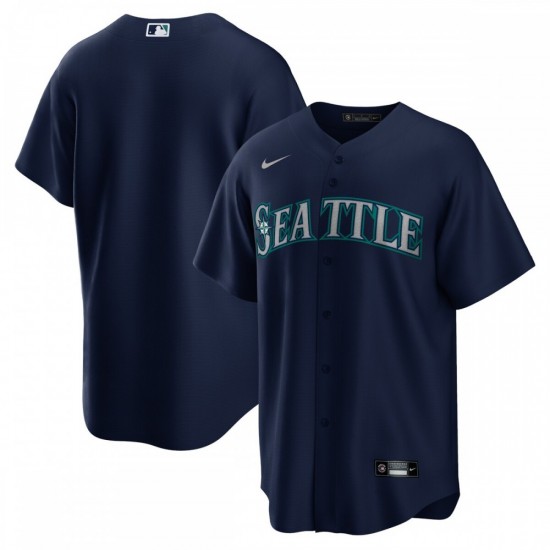 Seattle Mariners Nike Alternate Replica Team Jersey - Navy