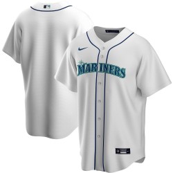 Men's Seattle Mariners Nike White Home 2020 Jersey