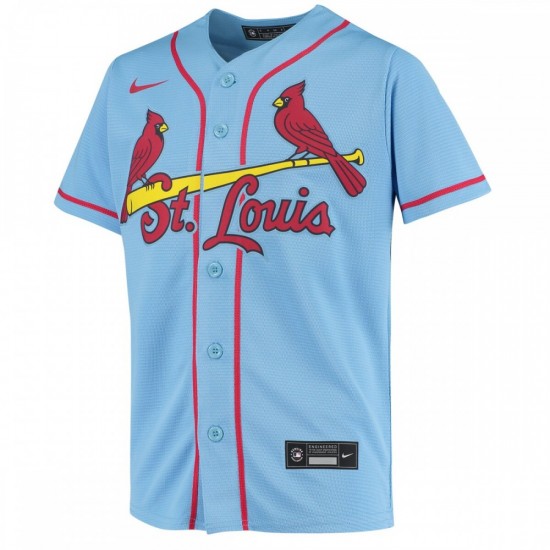 Nolan Arenado St. Louis Cardinals Nike Youth Alternate Replica Player Jersey - Light Blue