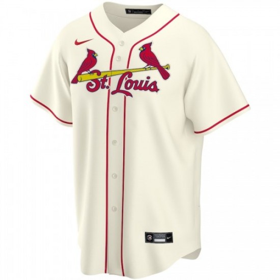 Men's St. Louis Cardinals Nike Cream Alternate 2020 Jersey