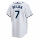 Vidal Bruján Tampa Bay Rays Nike Home  Replica Player Jersey - White