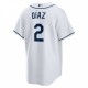 Yandy Díaz Tampa Bay Rays Nike Home  Replica Player Jersey - White