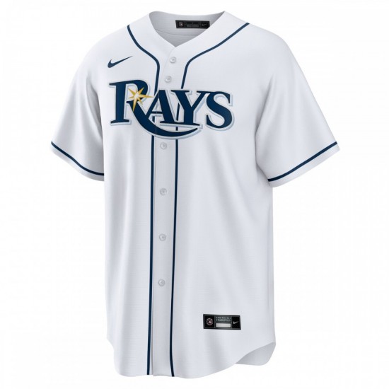 Tampa Bay Rays Nike Home Blank Replica Jersey - White