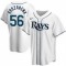 Men's Tampa Bay Rays Randy Arozarena #56 Nike White 2020 World Series Bound Jersey