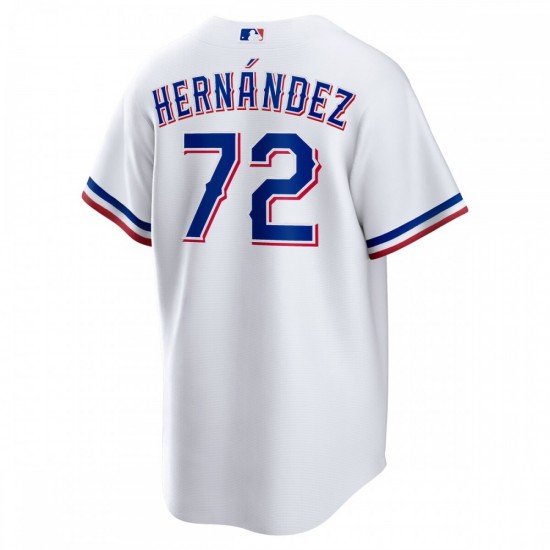 Jonathan Hernández Texas Rangers Nike Home  Replica Player Jersey - White