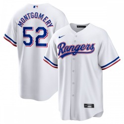 Jordan Montgomery Texas Rangers Nike Home Replica Player Jersey - White