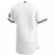 Texas Rangers Nike Home Authentic Team Logo Jersey - White