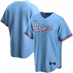 Texas Rangers Nike Youth Alternate Replica Team Jersey - Light Blue