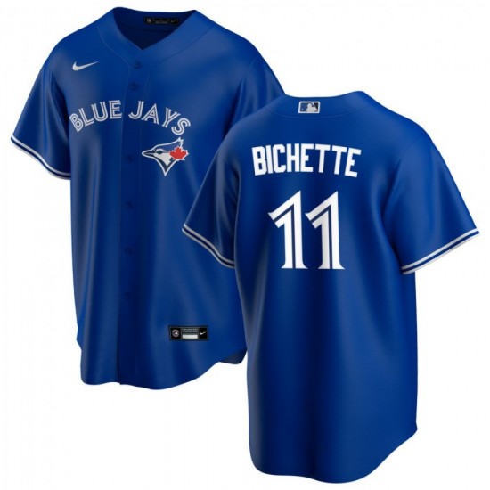 Men's Toronto Blue Jays Bo Bichette #11 Nike Blue Alternate 2020 Jersey