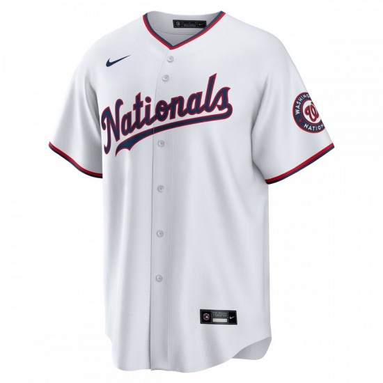 Luis García Washington Nationals Nike Home  Replica Player Jersey - White