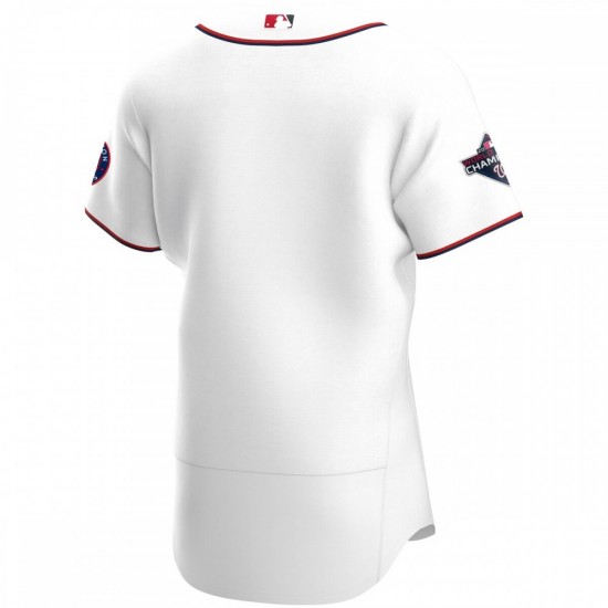 Washington Nationals Nike 2019 World Series Champions Home Authentic Team Jersey - White