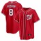 Carter Kieboom Washington Nationals Nike Alternate Replica Player Name Jersey - Red