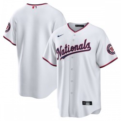 Washington Nationals Nike Alternate Replica Team Jersey - White